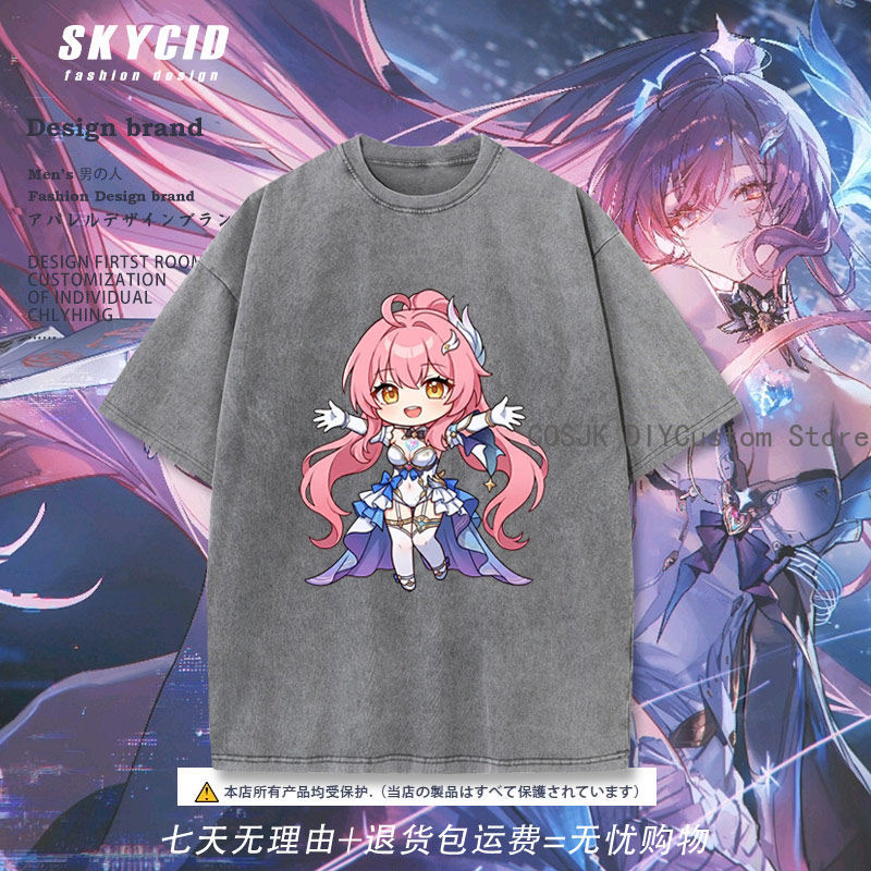 Women Queen Fashion - ゲーム Aemeath Wuthering Waves 綿半袖 Tシャツ夏男性女性トップファッション服カジュアルコスプレティーンエイジャーアニメ
