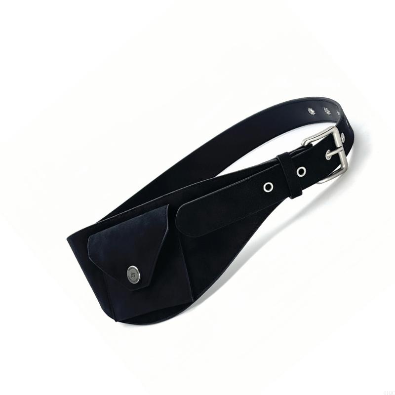 Women'S Fashion Utility Belt - 旅行愛好家向けの広々とした収納で快適なワイドベルトユニセックスウエストパック