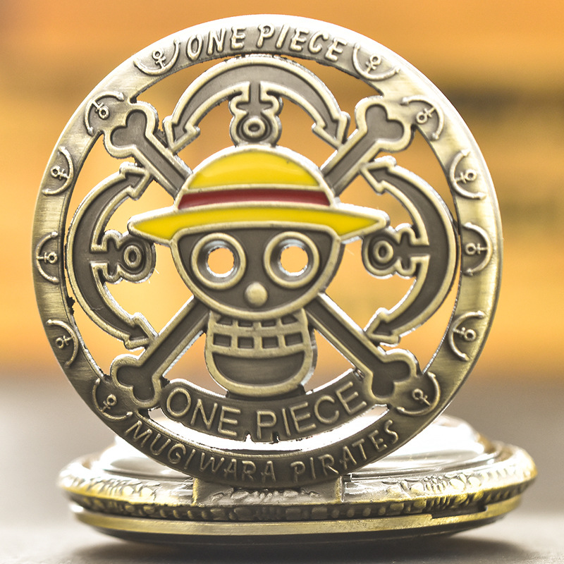 Fashion Women Watch - 新しいアニメワンピースシリーズ懐中時計漫画絶妙な創造的な印刷男性と女性のファッションパーソナライズされたクォーツ時計