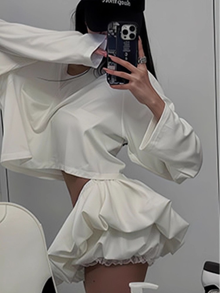 2025 原宿ファッションデザインカジュアルスーツ女性カジュ - Asymmetric Top Women のレビューと価格