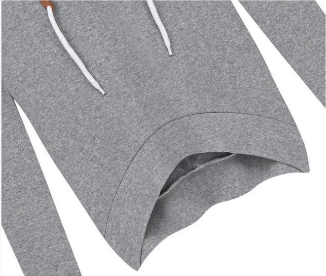 女性用ツーピースフード付きトップスとイレギュラースカートスー - Asymmetric Top Women のレビューと価格