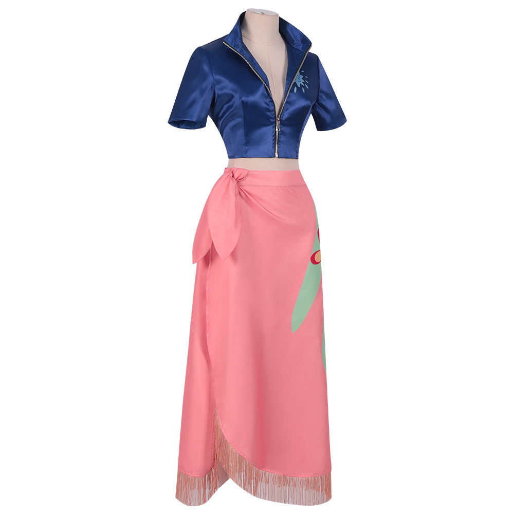アニメコスプレ衣装ドレス衣装ニコ・ロビンコスプレ衣装パーティ - Xl Women'S Fashion のレビューと価格