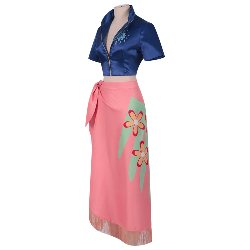 アニメコスプレ衣装ドレス衣装ニコ・ロビンコスプレ衣装パーティ - Xl Women'S Fashion のレビューと価格
