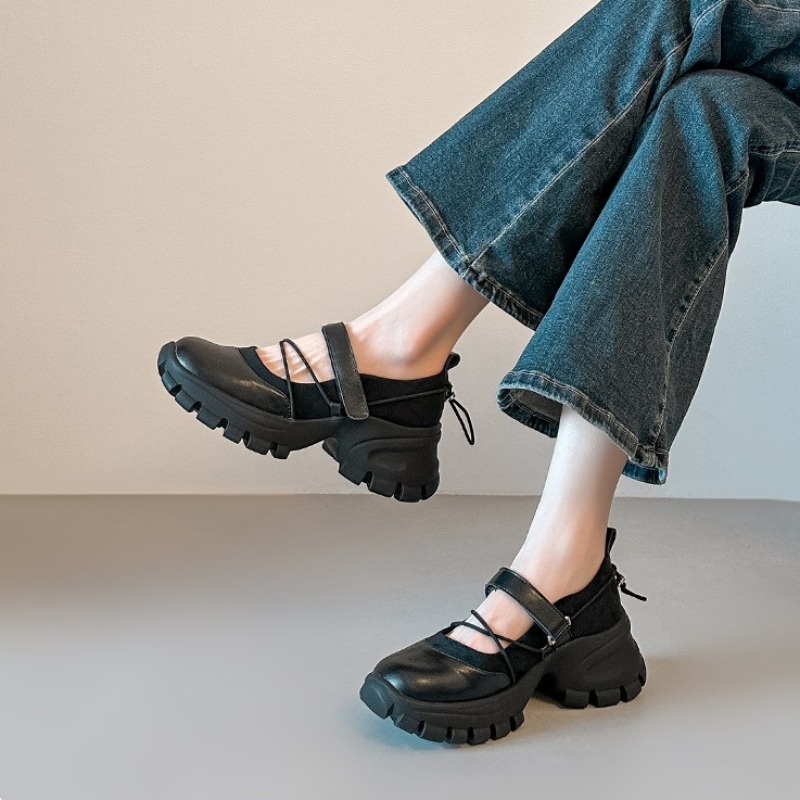 新しいレトロバレエメリージェーンシューズファッションソフトソ - Women Fashion Store のレビューと価格