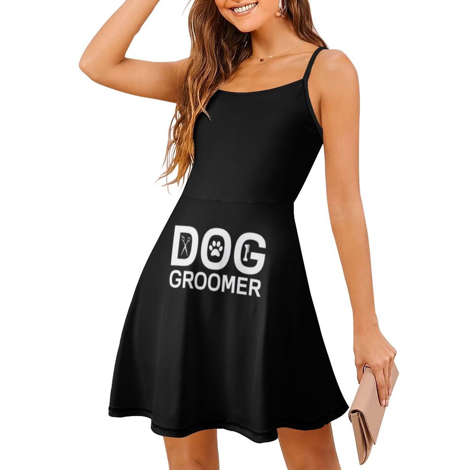 犬のトリマー ボヘミアンシックなドレス エレガントなファッシ - Women Fashion Gown のレビューと価格