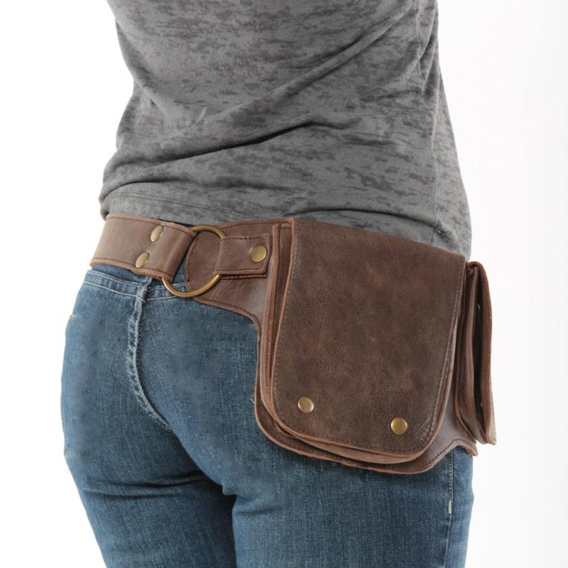 レッグバッグ サイバッグ 女性用 ファニーパック 中世風 P - Women'S Fashion Utility Belt のレビューと価格