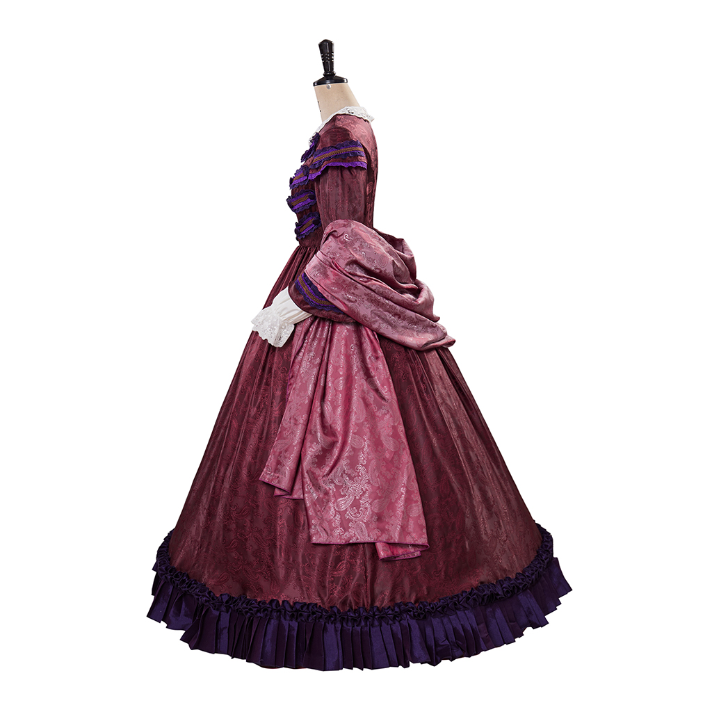 リンカーン映画コスプレ メアリー・トッド・リンカーン衣装 南 - Women Fashion Gown のレビューと価格