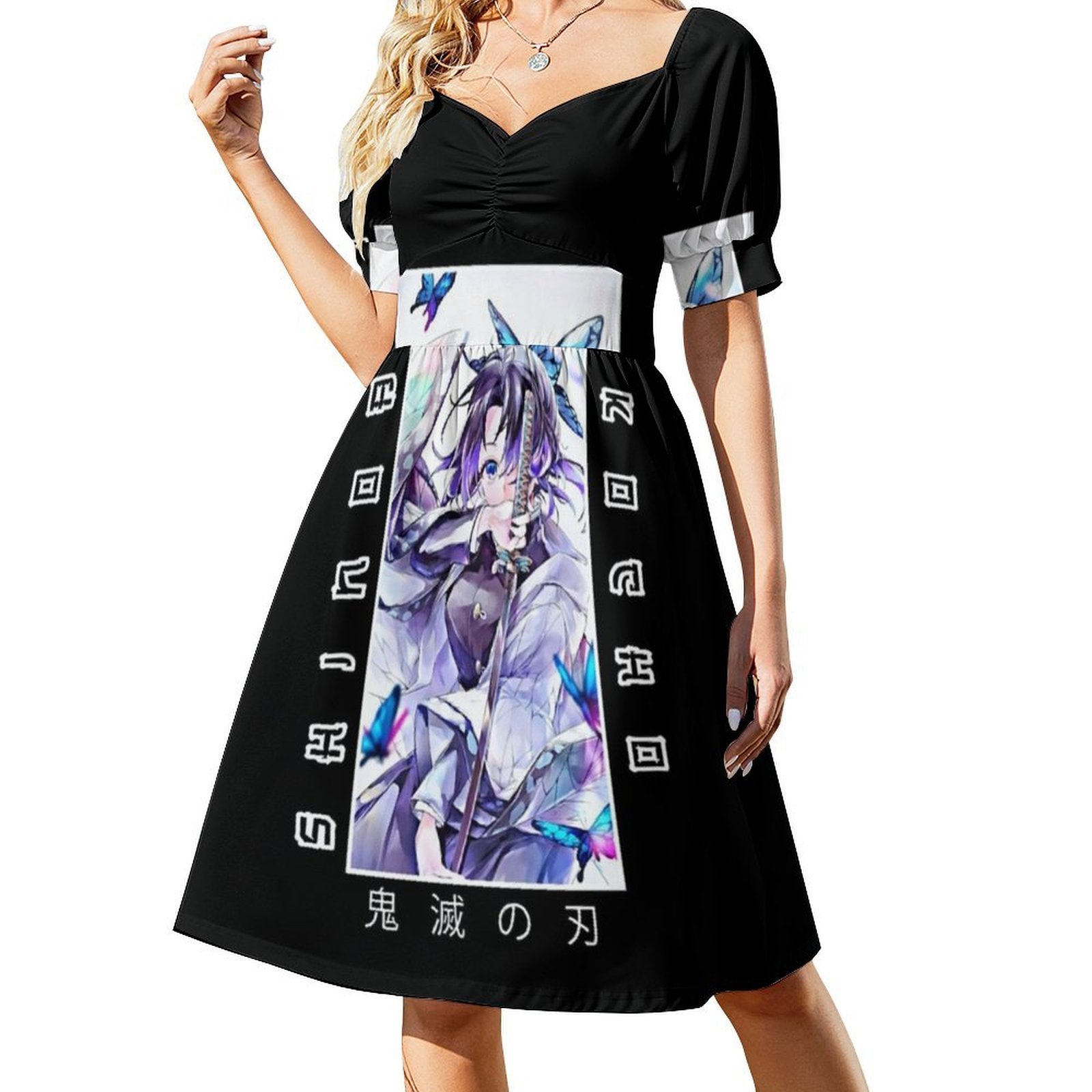 鬼忍のコピー ボヘミアンシックドレス エレガントファッション - Women Fashion Gown のレビューと価格