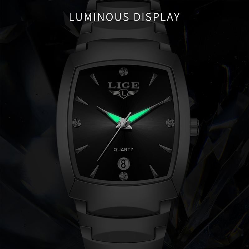 LIGE 腕時計女性ビジネス高級レディース時計女性防水腕時計 - Fashion Women Watch のレビューと価格