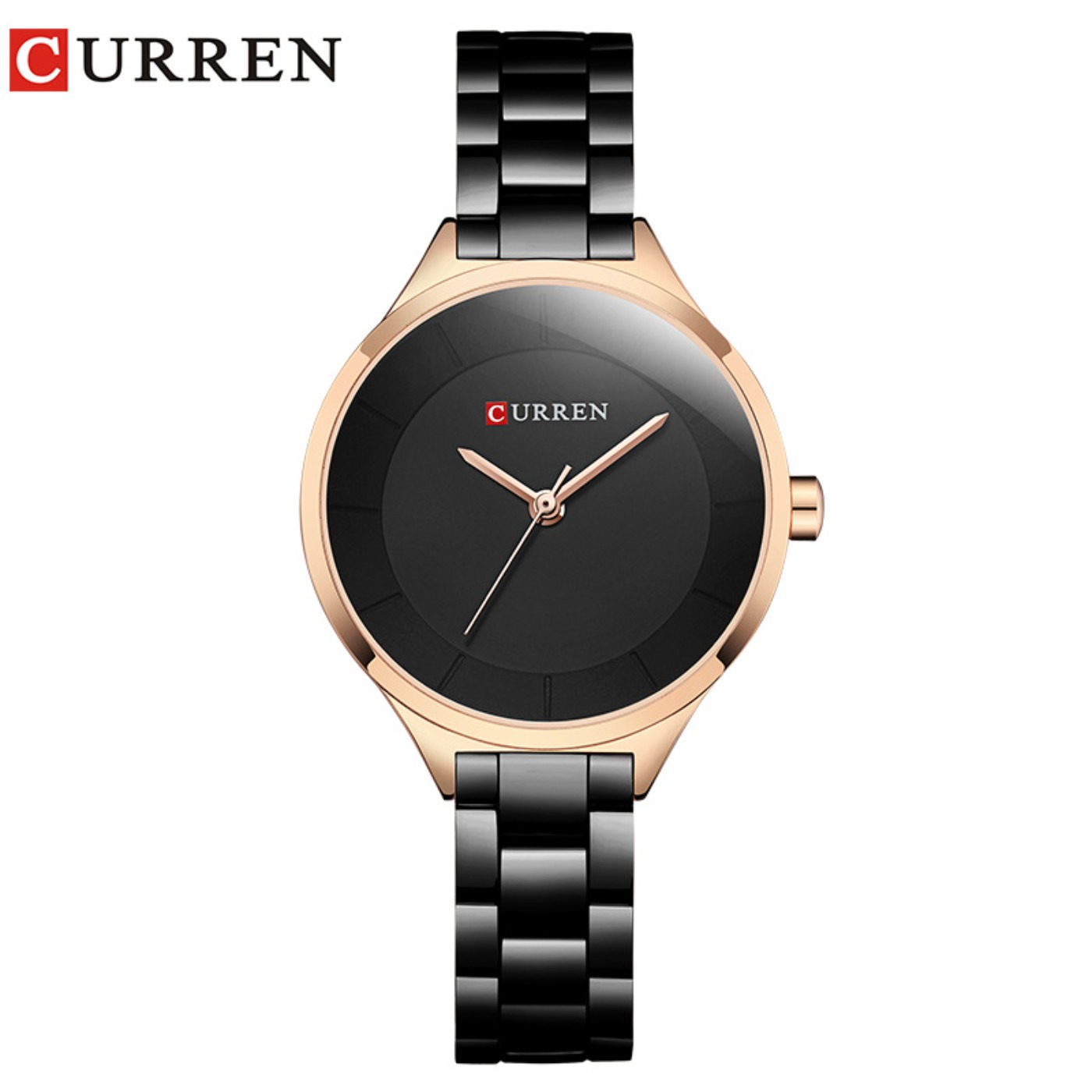 カレン新しいシンプルな女性ブレスレット腕時計ライト贅沢なガー - Fashion Women Watch のレビューと価格