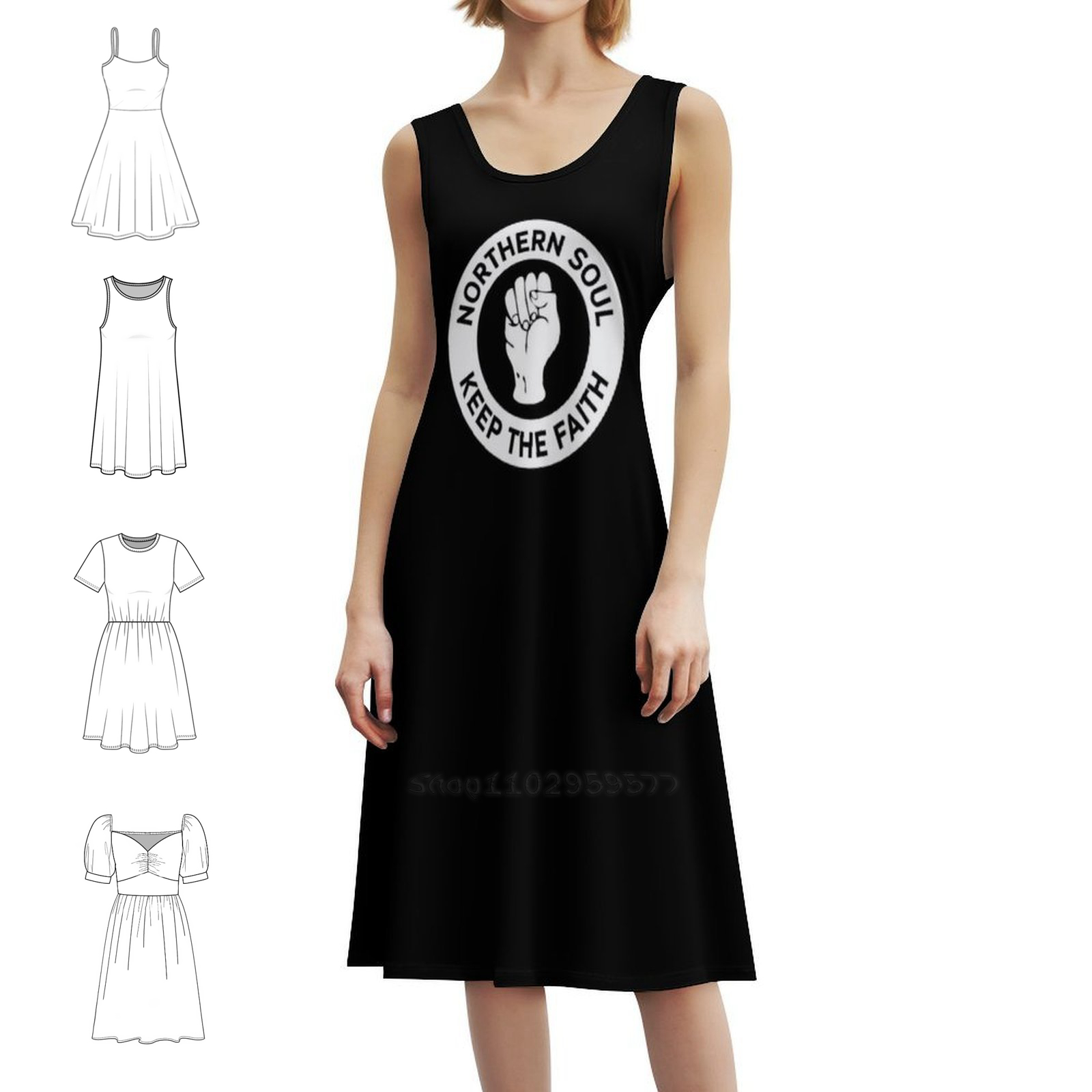 ノーザンソウル-キープ・ザ・フェイス ボヘミアンシックドレス - Women Fashion Gown のレビューと価格