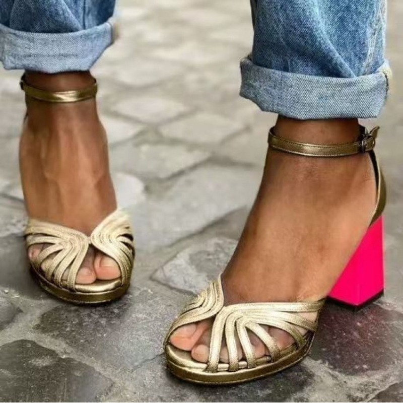 2026年新作夏サンダル レディース ハイヒール セクシー  - Women Fashion Trend 2026 のレビューと価格