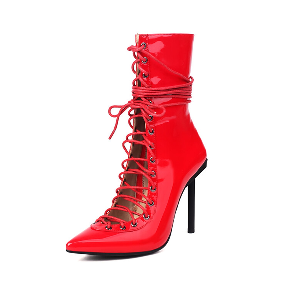 女性ファッション尖ったハイヒールミドルチューブ中空ストラップ - Women Fashion Youtube のレビューと価格