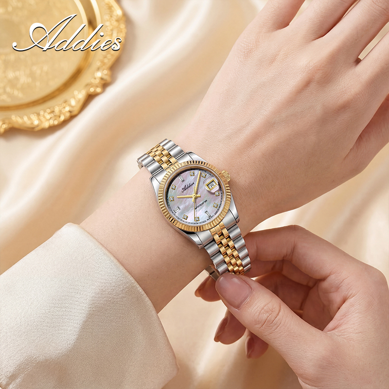 ADDIES 585 クォーツ女性用腕時計サファイアガラス  - Fashion Women Watch のレビューと価格